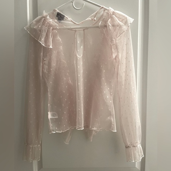 Free press clothing - designer style blouse. - Picture 2 of 3